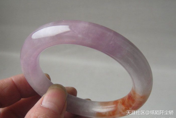 紫罗兰翡翠手镯，女人的最爱(转载)-第1张图片-翡翠网