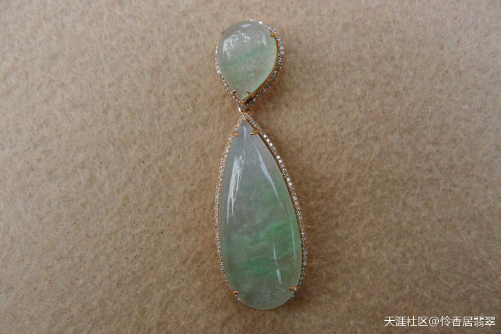 上NeW:阳绿蛋面吊坠、佛公、叶子、平安扣、耳钉、戒指等-第10张图片-翡翠网 上NeW:阳绿蛋面吊坠、佛公、叶子、平安扣、耳钉、戒指等-第10张图片-翡翠网