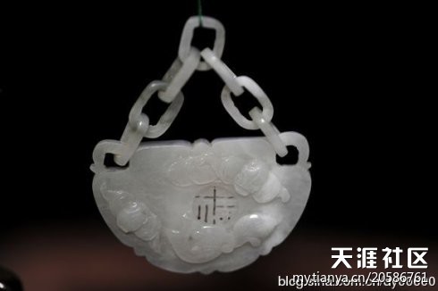 独山玉老透水白料连心锁以可叫香囊福贵锁长寿锁-第6张图片-翡翠网 独山玉老透水白料连心锁以可叫香囊福贵锁长寿锁-第6张图片-翡翠网