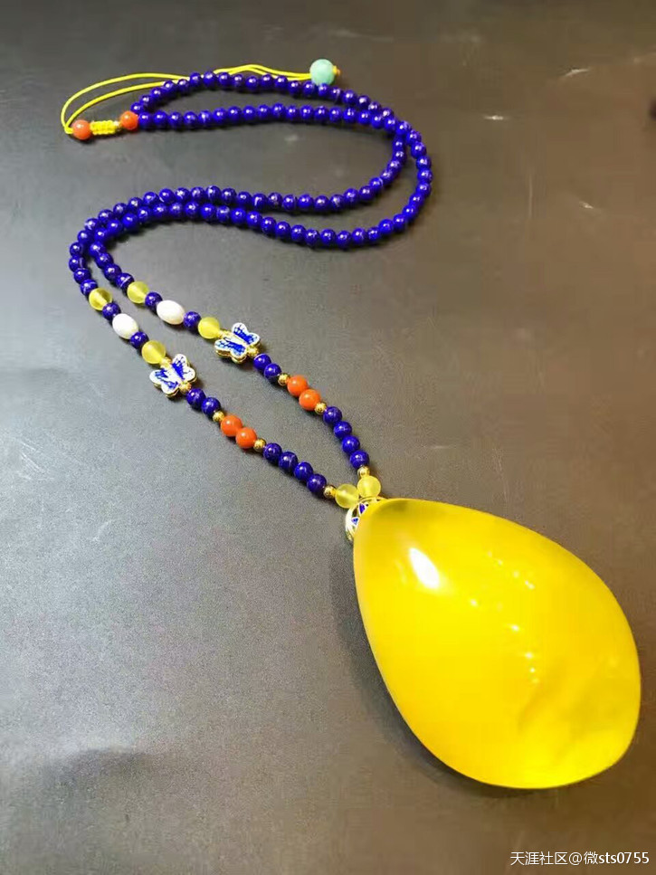 琥珀蜜蜡首饰雕件、珠宝、每天发一些新出图片供大家欣赏。多图看过瘾-第13张图片-翡翠网