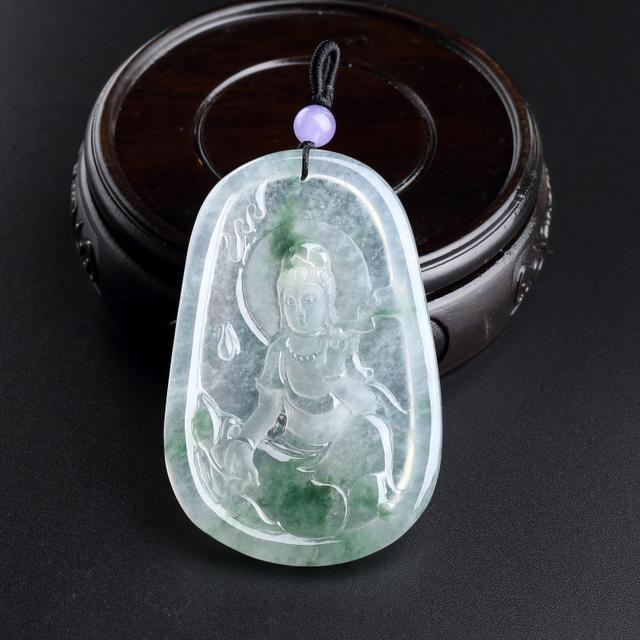 不同造型的翡翠观音,分别代表着什么寓意呢?-第5张图片-翡翠网 不同造型的翡翠观音,分别代表着什么寓意呢?-第5张图片-翡翠网