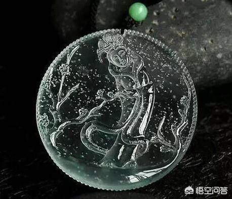 玉雕师是怎样利用翡翠雪花棉进行创作雕刻呢？-第2张图片-翡翠网
