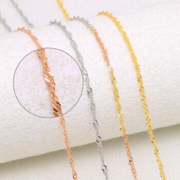 你知道多少18K金项链款式？-第1张图片-翡翠网