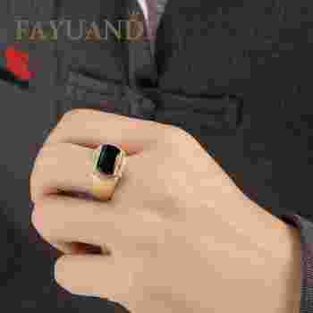 男士气质体现，墨翠钻戒18K金钻石镶嵌（300优惠券）1