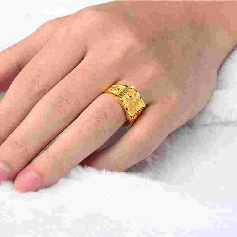 男士黄金戒指款式大全图片男士黄金戒指-第2张图片-翡翠网 男士黄金戒指款式大全图片男士黄金戒指-第2张图片-翡翠网