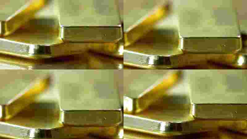 金条高清图片金条图片大全高清-第2张图片-翡翠网