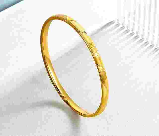 20克金手镯多少钱一个20克金手镯图片及价格-第2张图片-翡翠网