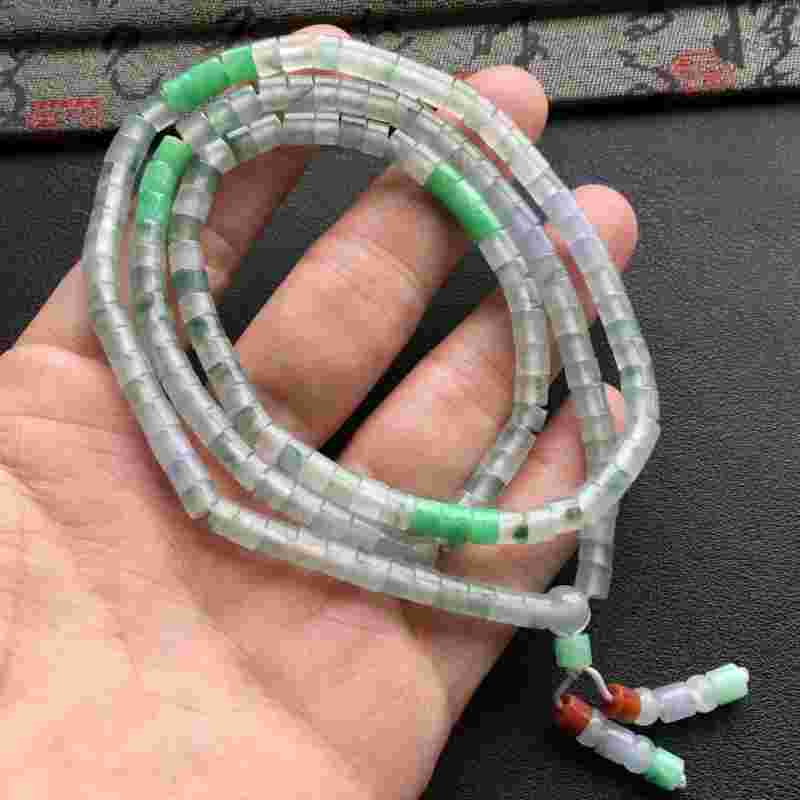 翡翠珠链手镯怎么戴,翡翠珠链手镯-第2张图片-翡翠网