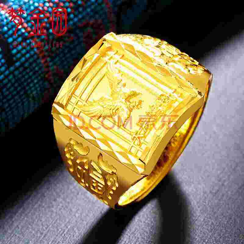 男士金戒指图片大全 新款男士金戒指图片-第1张图片-翡翠网 男士金戒指图片大全 新款男士金戒指图片-第1张图片-翡翠网