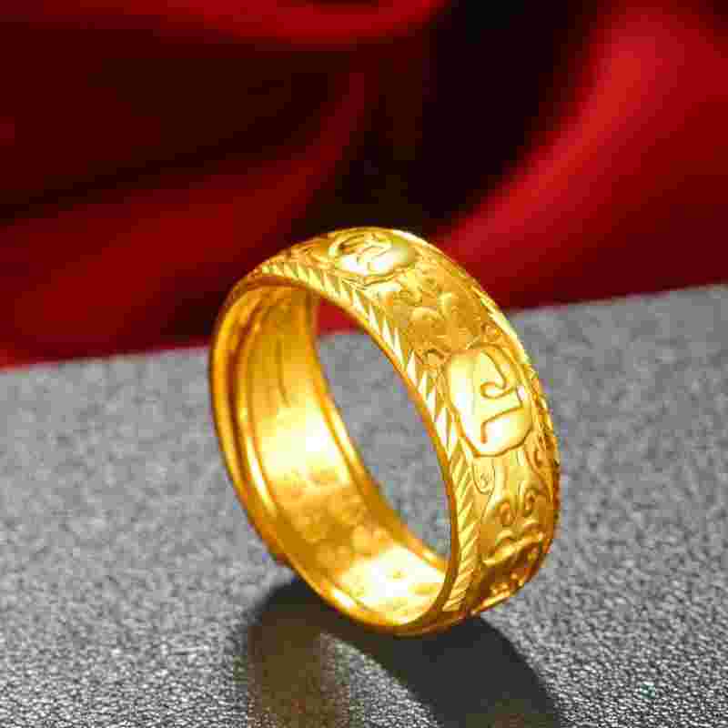男士金戒指图片大全 新款男士金戒指图片-第2张图片-翡翠网 男士金戒指图片大全 新款男士金戒指图片-第2张图片-翡翠网