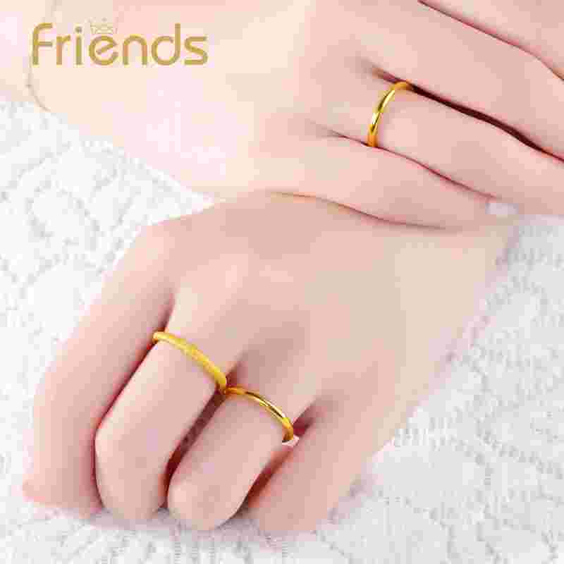 黄金戒指图片,黄金戒指图片大全真实-第1张图片-翡翠网