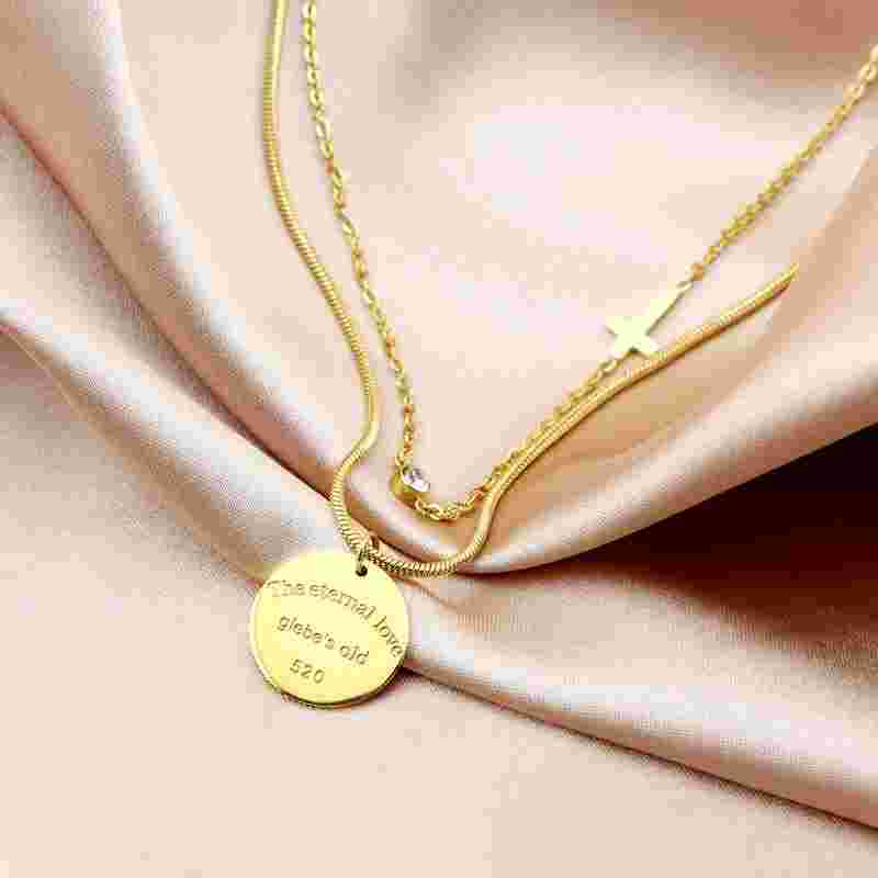 2020年最流行的彩金项链款式,2021最火的彩金项链款式-第2张图片-趣盘