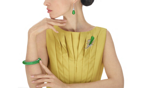 迷人通透!伦敦珠宝商 Asprey推出翡翠珠宝系列-第1张图片-翡翠网