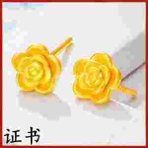 老年人黄金耳环几颗最好,黄金耳环2020年最流行款式老年人多少克好看-第1张图片-翡翠网