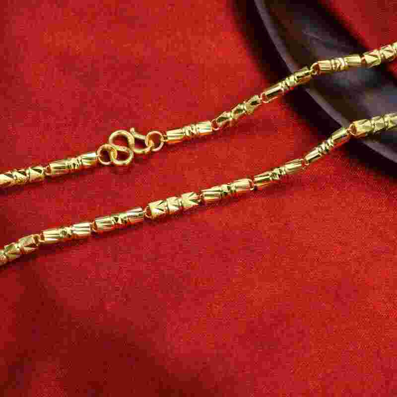 黄金项链一克多少钱合适,黄金项链一克多少钱-第1张图片-翡翠网