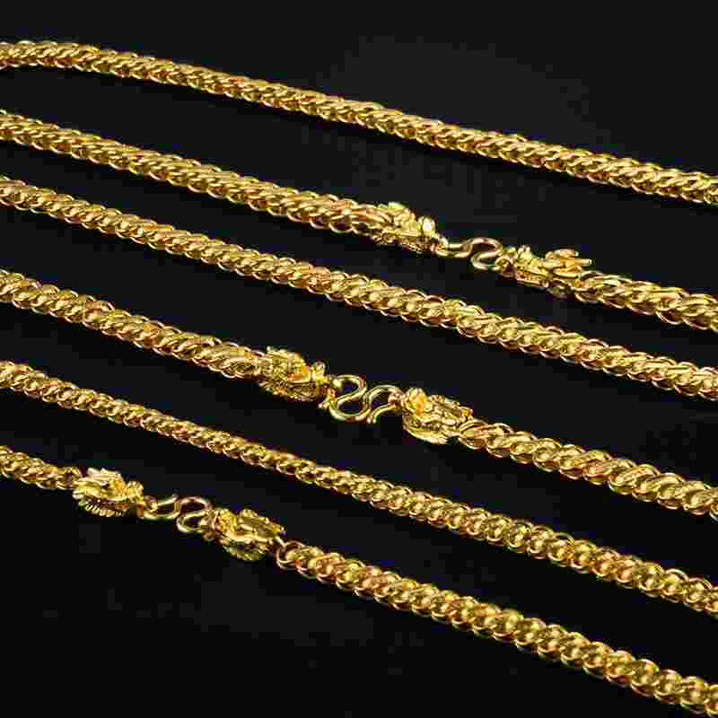 40克金项链多粗图片40克黄金项链图片欣赏-第2张图片-翡翠网