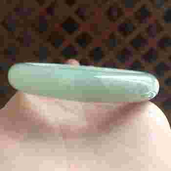 豆种翡翠手镯一般多少钱麓川古翠翡翠手镯-第1张图片-翡翠网