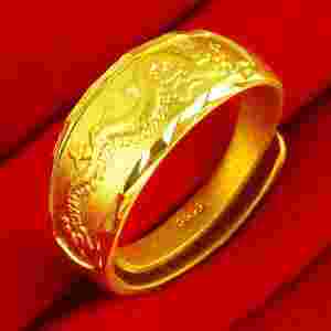 结婚黄金戒指款式图片大全集结婚黄金戒指款式图片-第1张图片-翡翠网