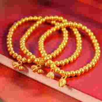 黄金手链女款最新款周六福黄金手链女款最新款-第2张图片-翡翠网