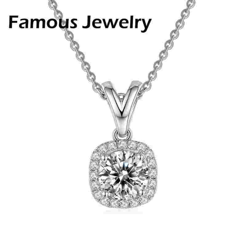 一克拉钻石吊坠价格图片大全一克拉钻石吊坠款式图片-第1张图片-翡翠网