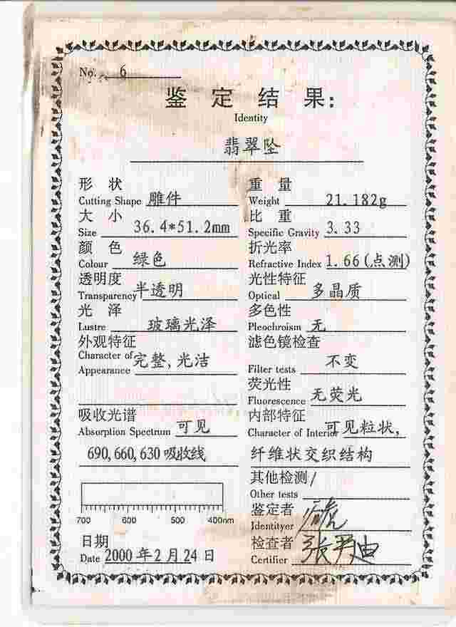 翡翠手镯证书编号查询翡翠手镯有证书号怎么查价格-第1张图片-翡翠网