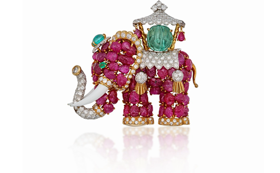 克什米尔Cartier 钻石项链将亮相苏富比纽约春拍 估价超250万美元-第2张图片-翡翠网