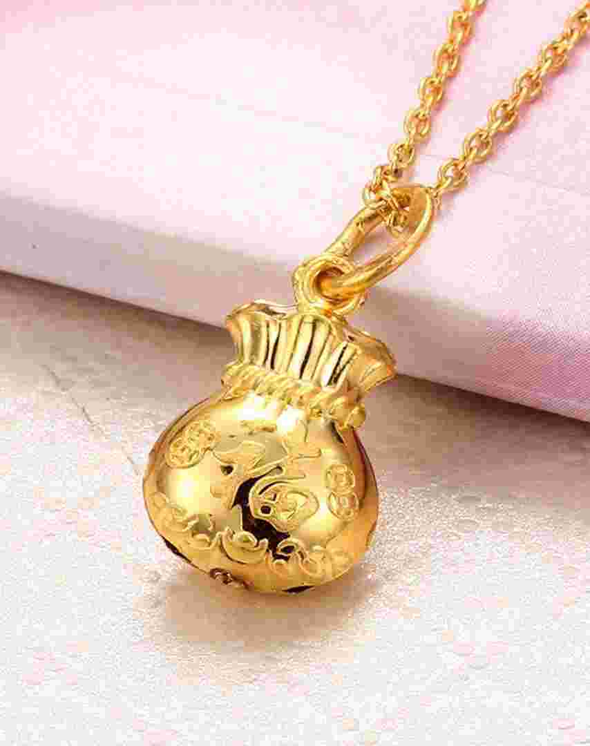 黄金吊坠,黄金吊坠变形了能修复吗-第1张图片-翡翠网