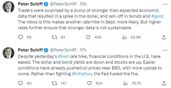 美联储“误报”通胀率！华尔街大鳄：鲍威尔声明是错误的 快抛售美元美债、买进黄金对冲-第2张图片-翡翠网