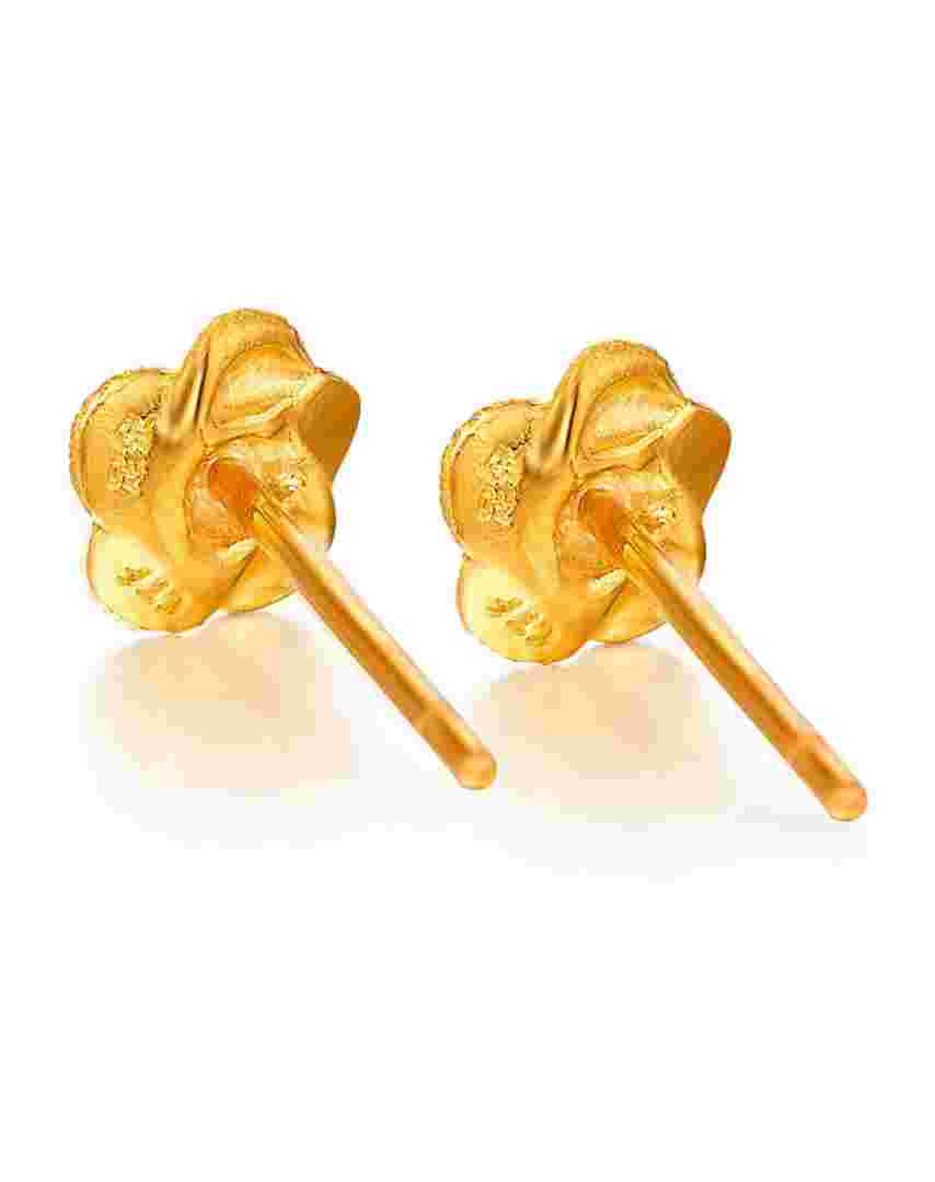 周大福黄金耳环新款式图片,周大福黄金耳环纯度高吗-第1张图片-翡翠网 周大福黄金耳环新款式图片,周大福黄金耳环纯度高吗-第1张图片-翡翠网