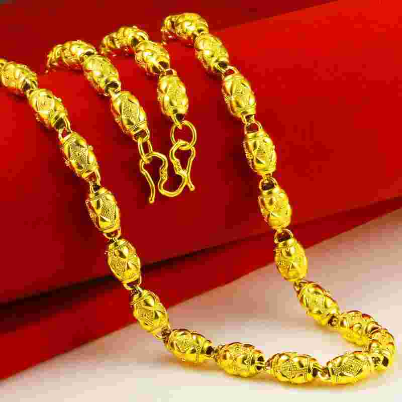 女士项链黄金一般多少克多少钱,纯黄金项链多少钱一条-第2张图片-翡翠网 女士项链黄金一般多少克多少钱,纯黄金项链多少钱一条-第2张图片-翡翠网