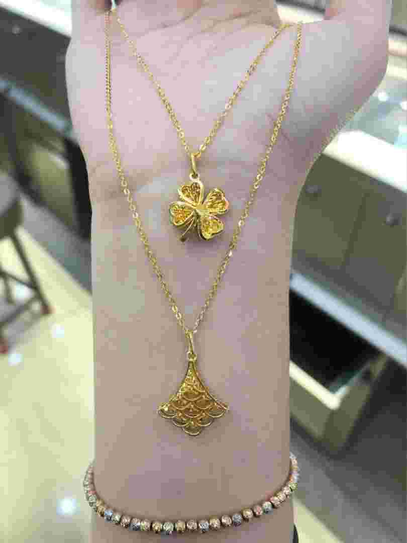 黄金项链款式,女士黄金项链款式-第1张图片-翡翠网 黄金项链款式,女士黄金项链款式-第1张图片-翡翠网