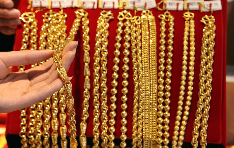 当前黄金价格潼关黄金一条街当前黄金价格-第1张图片-翡翠网