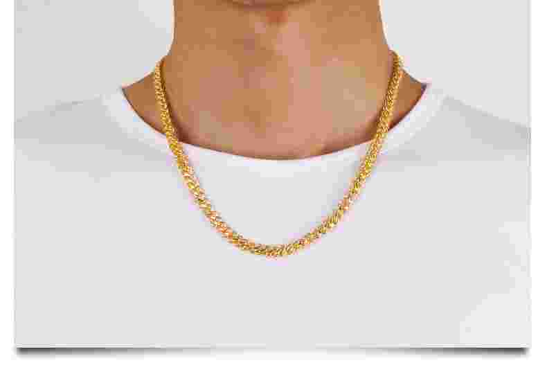 金项链男士图片大全,金项链的价格一般在多少左右男士-第1张图片-翡翠网 金项链男士图片大全,金项链的价格一般在多少左右男士-第1张图片-翡翠网