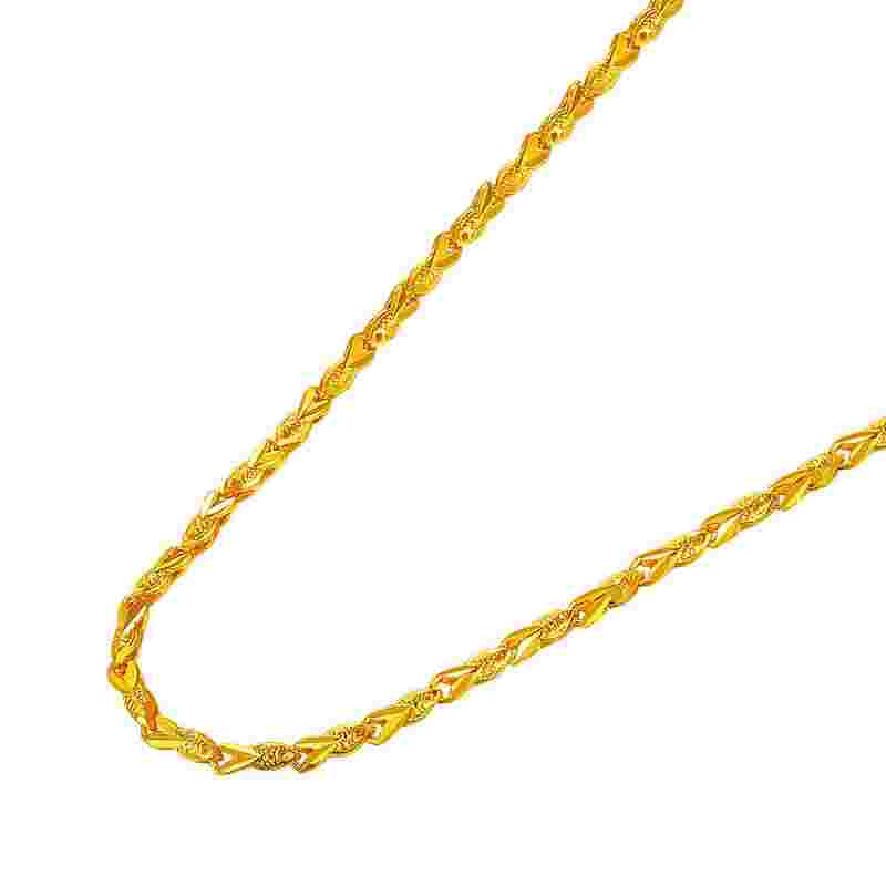 中国黄金项链的价格及图片中国黄金项链-第2张图片-翡翠网 中国黄金项链的价格及图片中国黄金项链-第2张图片-翡翠网