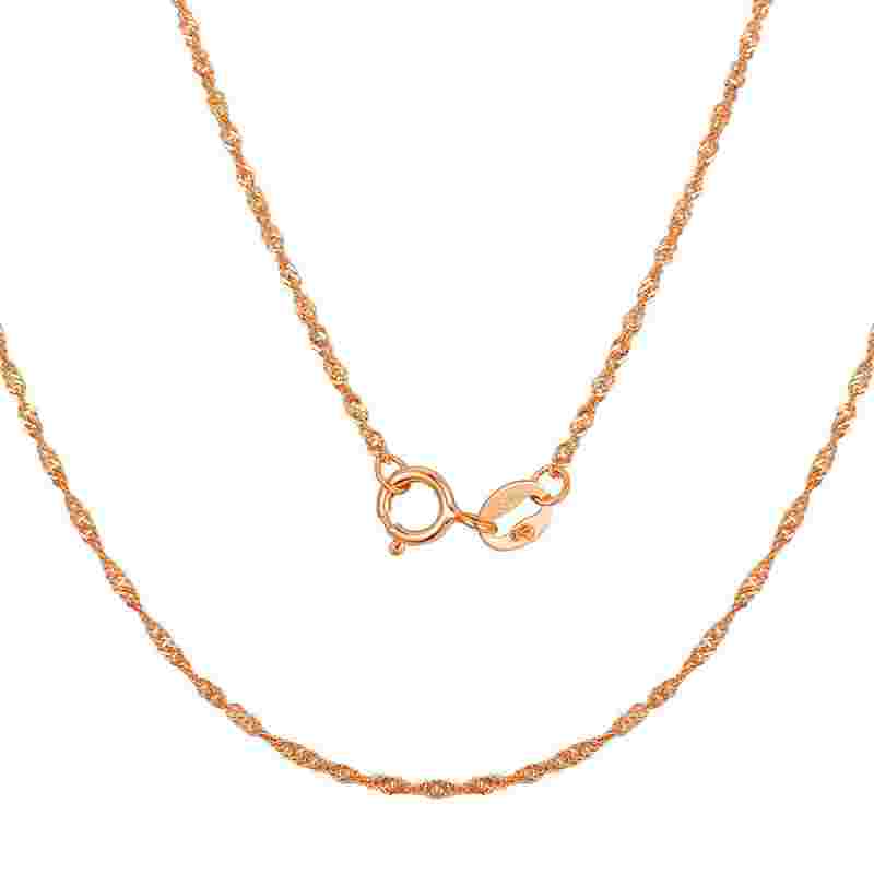 中国黄金项链的价格及图片,2000元能买一条金项链吗-第2张图片-翡翠网