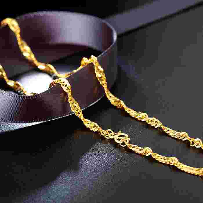 黄金项链50克真实图片欣赏,黄金项链50克真实图-第1张图片-翡翠网 黄金项链50克真实图片欣赏,黄金项链50克真实图-第1张图片-翡翠网