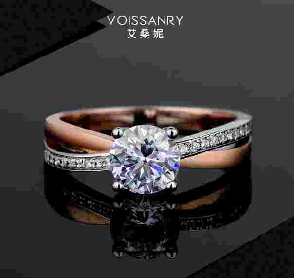 莫桑石钻戒跟钻戒有什么区别,莫桑钻戒和钻石的区别-第1张图片-翡翠网