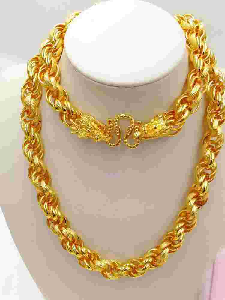 最流行的男士黄金项链男士黄金项链品牌推荐-第1张图片-翡翠网 最流行的男士黄金项链男士黄金项链品牌推荐-第1张图片-翡翠网