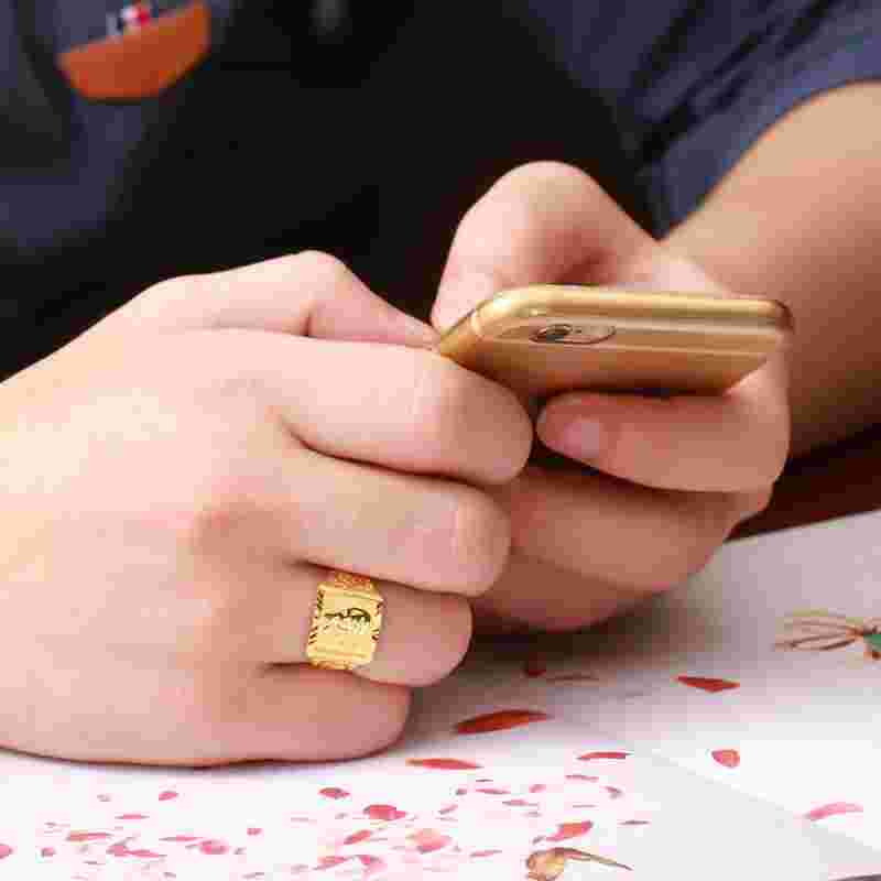 男士金戒指30克多大男士金戒指30克-第1张图片-翡翠网