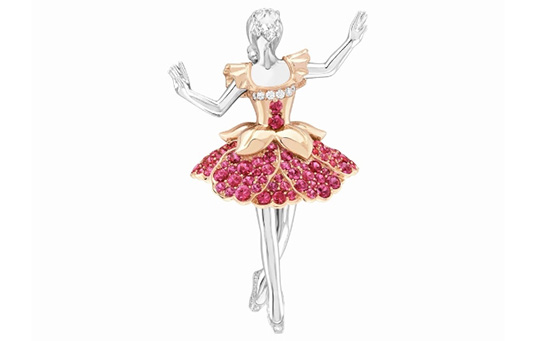 Van Cleef & Arpels 推出 Corps de Ballet 舞伶胸针系列新作-第2张图片-翡翠网 Van Cleef & Arpels 推出 Corps de Ballet 舞伶胸针系列新作-第2张图片-翡翠网