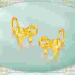 一对黄金耳钉大概多少克,一对黄金耳钉大概多少克重-第1张图片-翡翠网