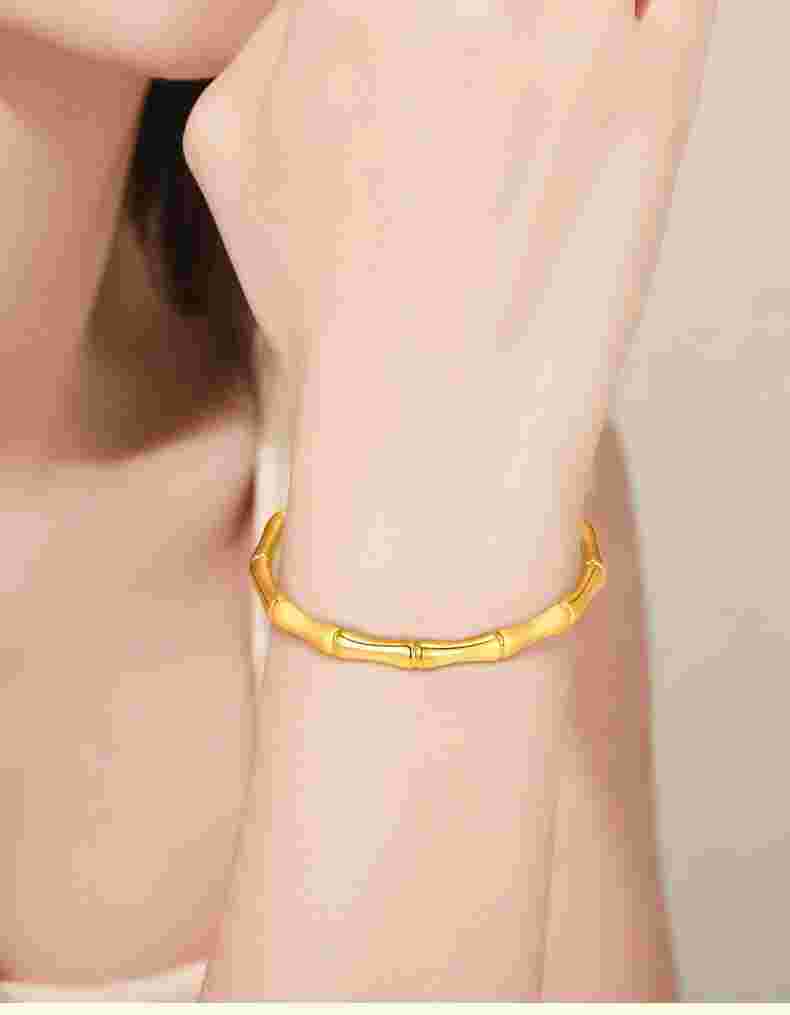 20克金手镯多粗图片欣赏,20克金手镯多粗图片-第2张图片-翡翠网