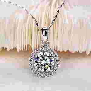 18k钻石项链3000多贵不贵18k钻石项链3000贵吗-第2张图片-翡翠网