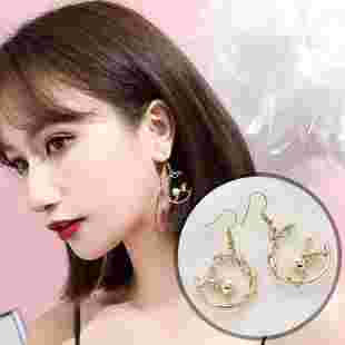 女人的耳环代表什么女人耳环图片大全-第1张图片-翡翠网 女人的耳环代表什么女人耳环图片大全-第1张图片-翡翠网