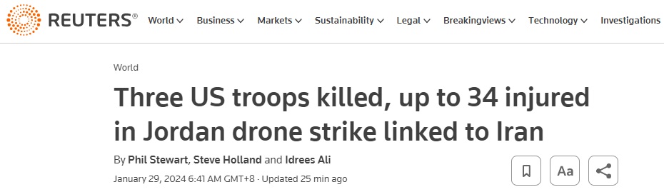 开盘大行情！黄金原油跳空高开 金价逼近2030 自加沙战争开始以来首次有美军士兵死亡-第4张图片-翡翠网