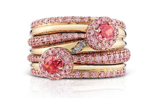 珀斯铸币厂Argyle Treasures 黄金戒指 Vivid Pink 色级 尽显华丽浪漫色彩-第2张图片-翡翠网