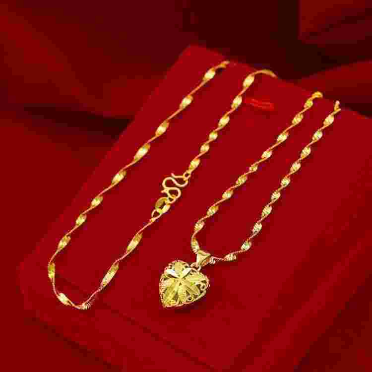 女士黄金项链款式图片和价格女士黄金项链款式图片和价格大全-第1张图片-翡翠网