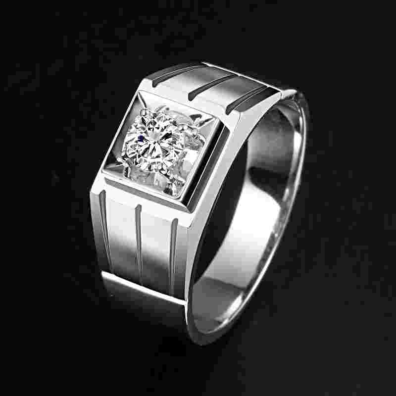 男士铂金戒指经典款男士铂金戒指价格-第1张图片-翡翠网