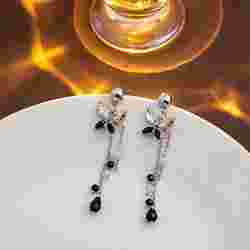 女式耳环新款耳环新款-第2张图片-翡翠网