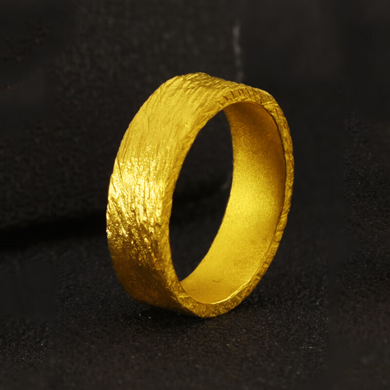 8克黄金戒指图片八克黄金戒指多少钱-第1张图片-翡翠网